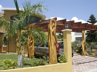 pergola riviera maya
