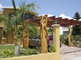 arquitectura pergola cancun